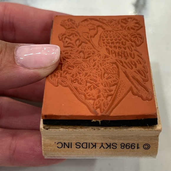 RUBBER STAMPS LOT OF 5: Vintage Rubber Stamps from Sky Kids Inc. from 1997 & ‘98 - Picture 9 of 11